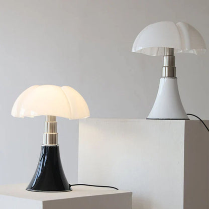 Vintage Dome LED Table Lamp – Retro Italian Style with Acrylic Shade