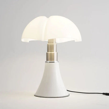 Vintage Dome LED Table Lamp – Retro Italian Style with Acrylic Shade