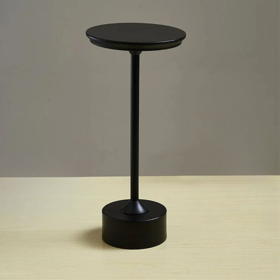Modern Metal Touch Table Lamp – Rechargeable Cordless LED Light